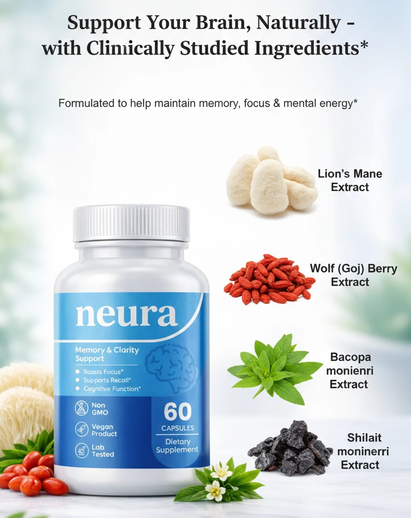 Neura Supplement bottles